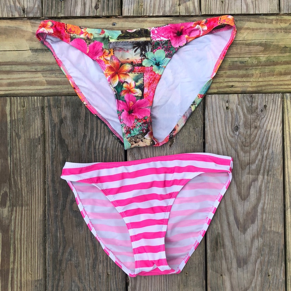 Mismatched Bikini Bottoms